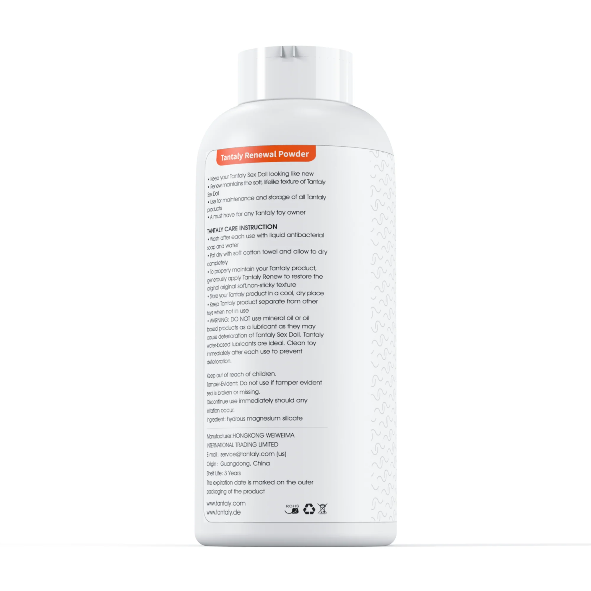 Tantaly Renewal Powder for Sex Doll 138g